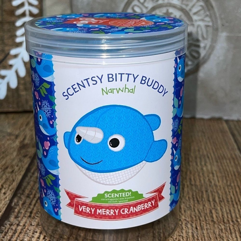 Scentsy bitty buddy narwhal